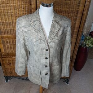 Ralph Lauren Beautiful Wool/Silk Blend Eques Jacket SIZE 12